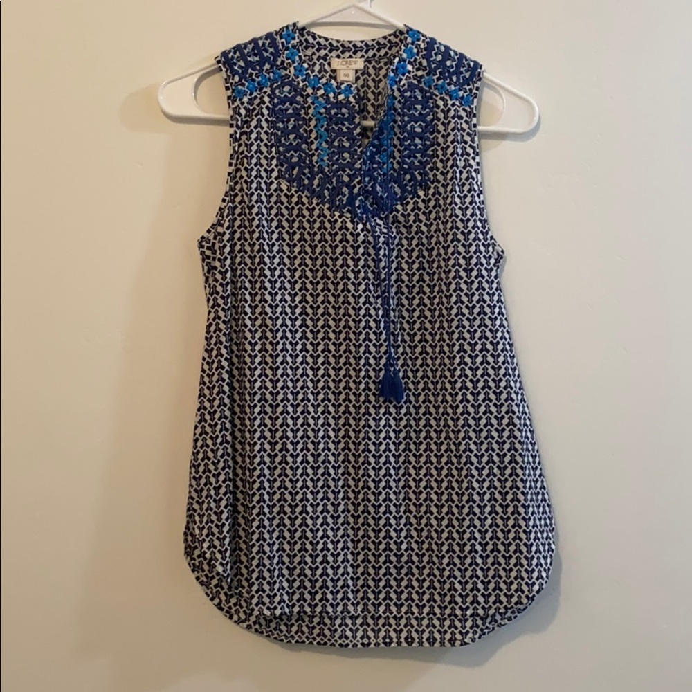 J.Crew sleeveless top